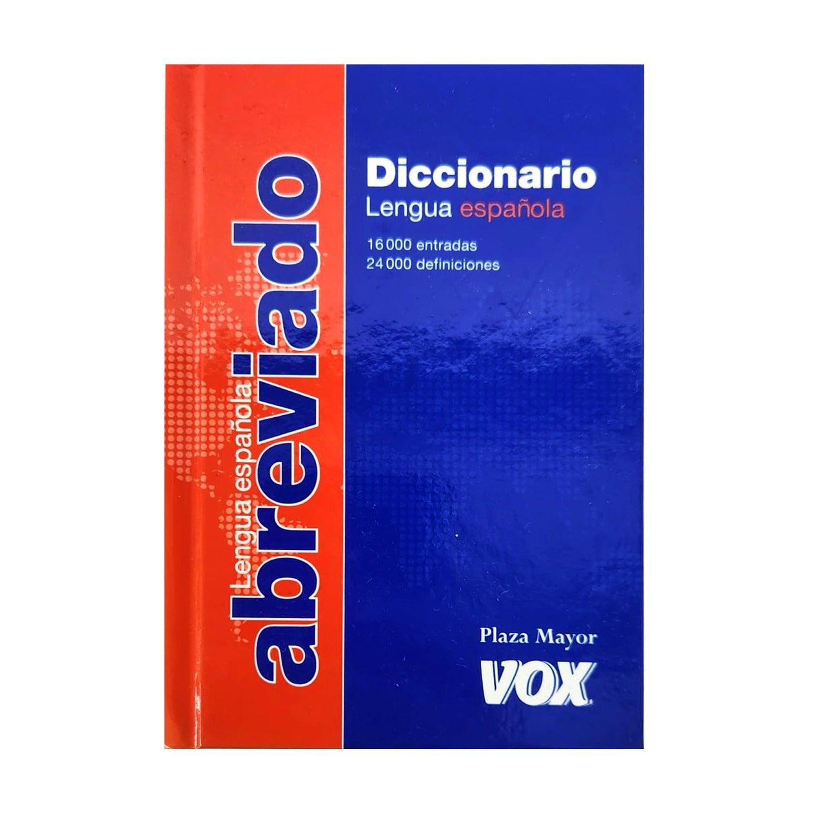 Dictionary VOX Abbreviated Spanish/Spanish | Pepe Ganga Online