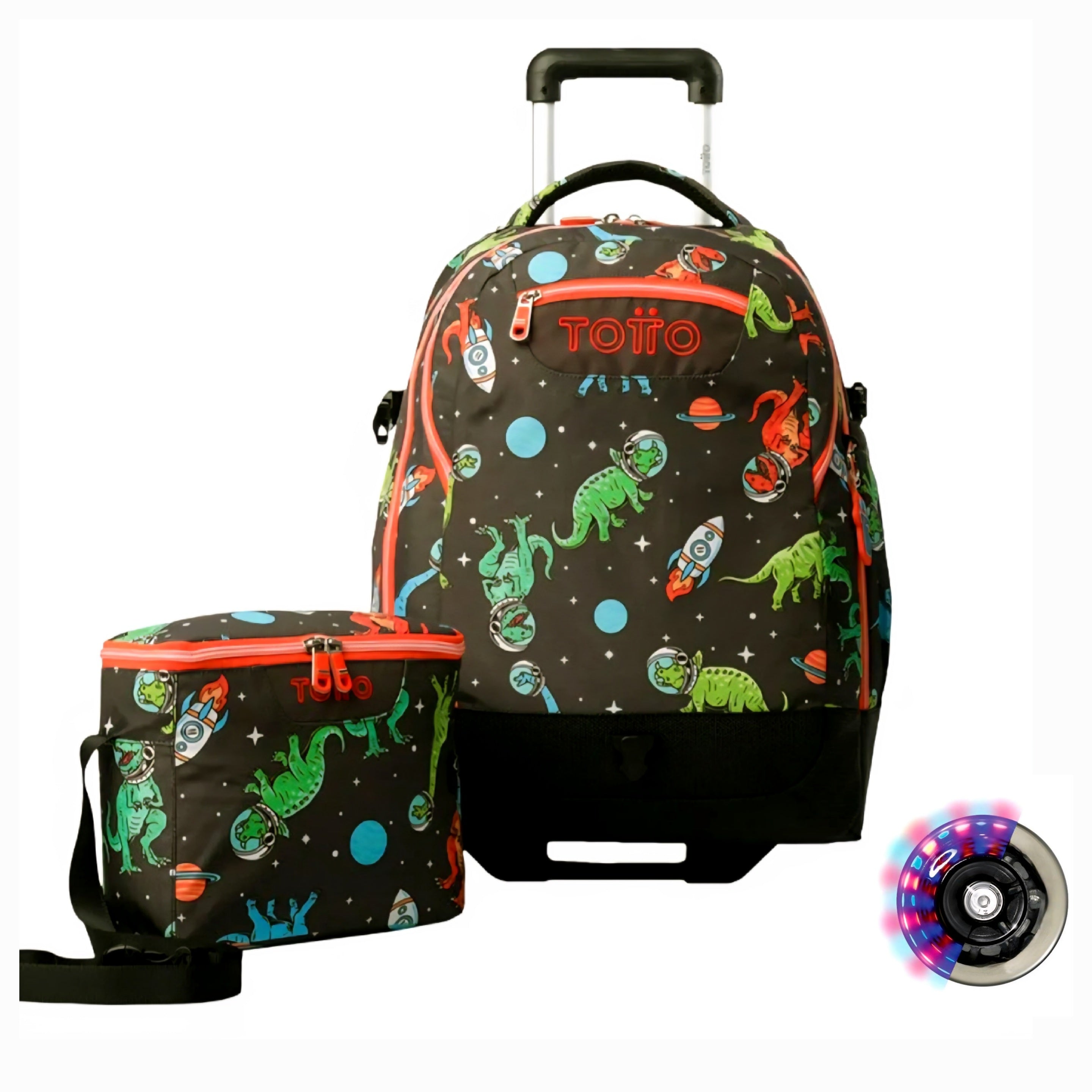 Morral Totto Bulto De Ruedas Totto Totto NUEVO Estampado De