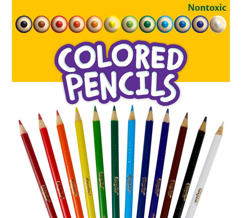Pepeganga S.A.. Crayolas gruesas 6 colores, en caja
