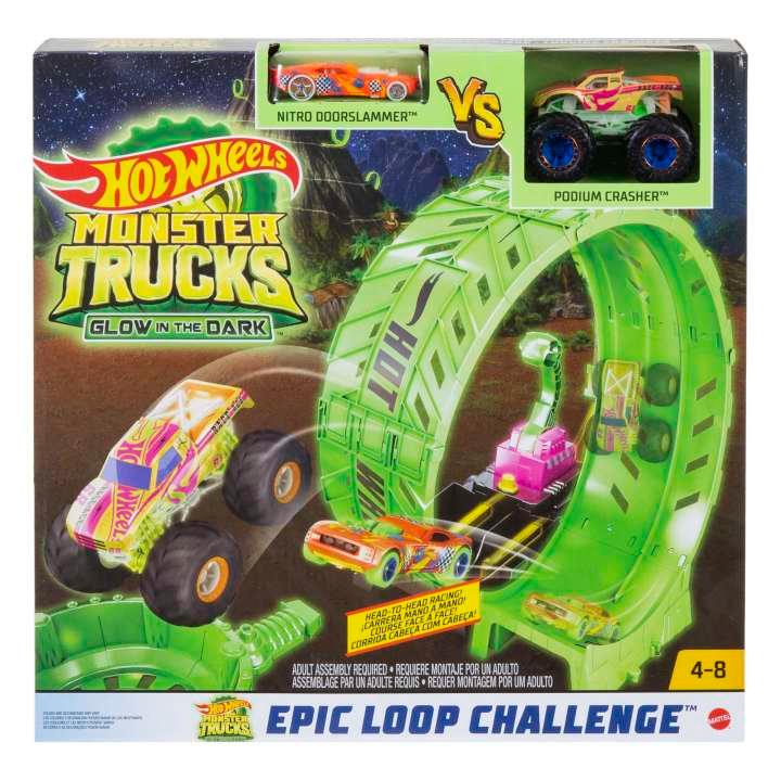 Pista Tiburon Monster Truck Lucha Contra El Tiburón Hot Wheels