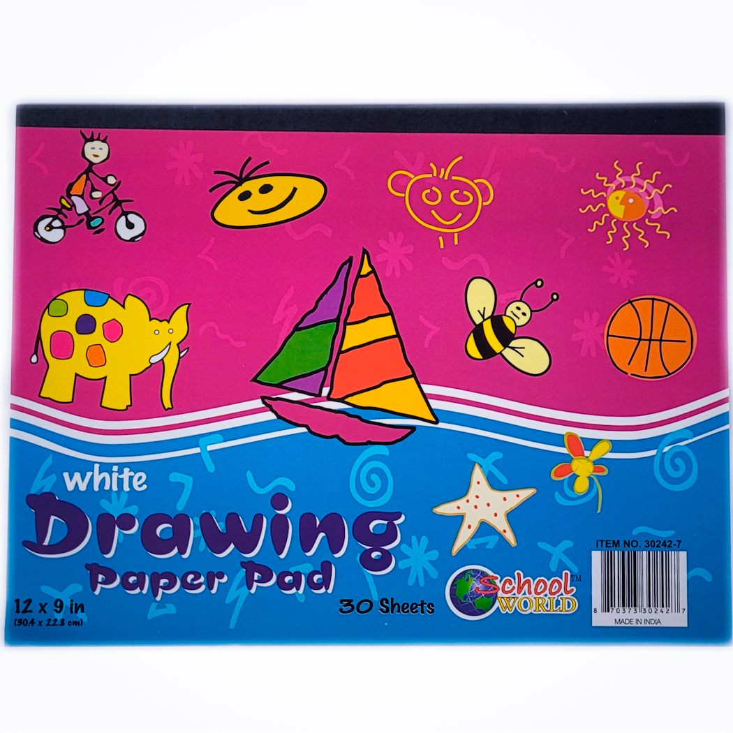 School World Drawing Paper Pad