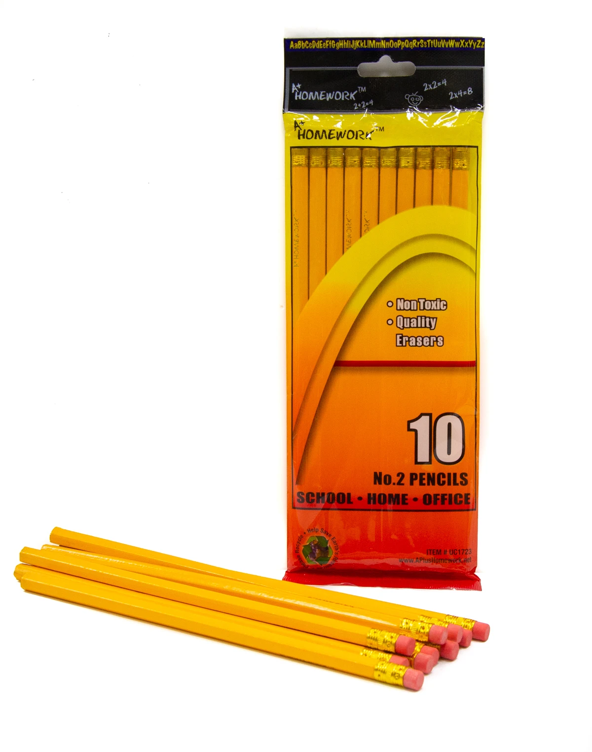 A+ Homework Pencils 10 Pk - Pepe Ganga Online | Everything for the home