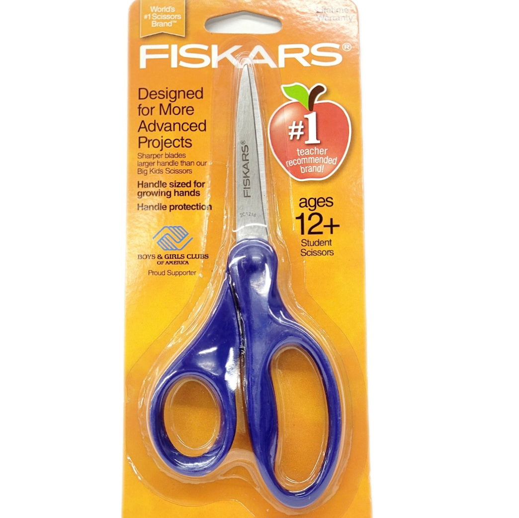 Fiskars Ages 12+ Student Scissors, Student, Ages 12+