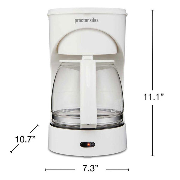 Hamilton Beach 12 Cup Coffee Maker White Pepe Ganga Online