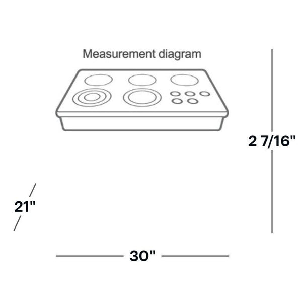 Frigidaire 30" Gas Cooktop Ceramic/Porcelain White Pepe Ganga Online Everything for the home