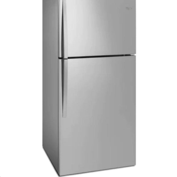 Whirlpool Top Freezer Refrigerator 18 Cu. Ft., 30" Wide in Stainless S Pepe Ganga Online
