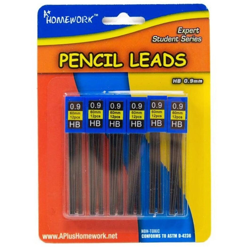 A+ Homework 6pcs Mechanical Pencil Leads .9mm - Pepe Ganga Online ...