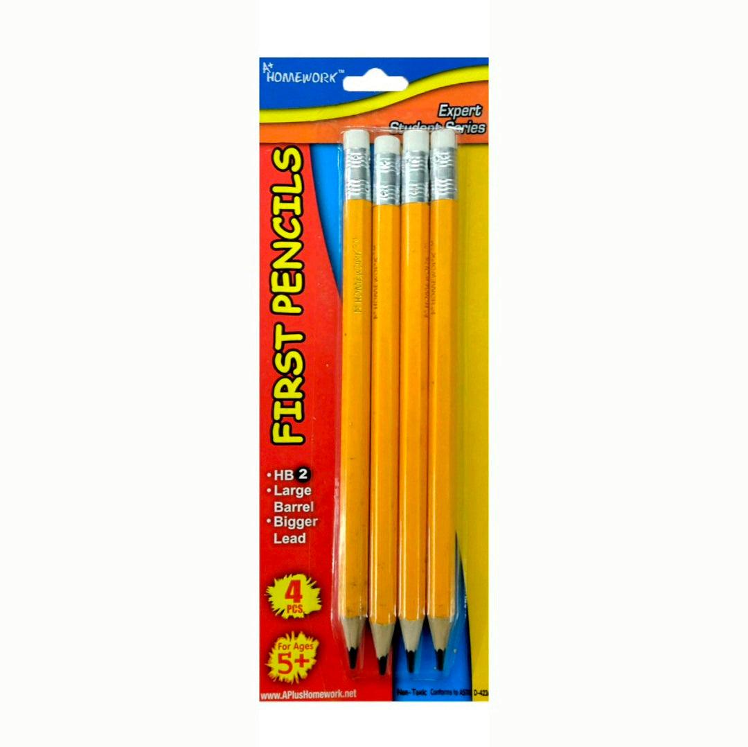 A+ Homework My First Pencils 4PK - Pepe Ganga Online | Everything for ...