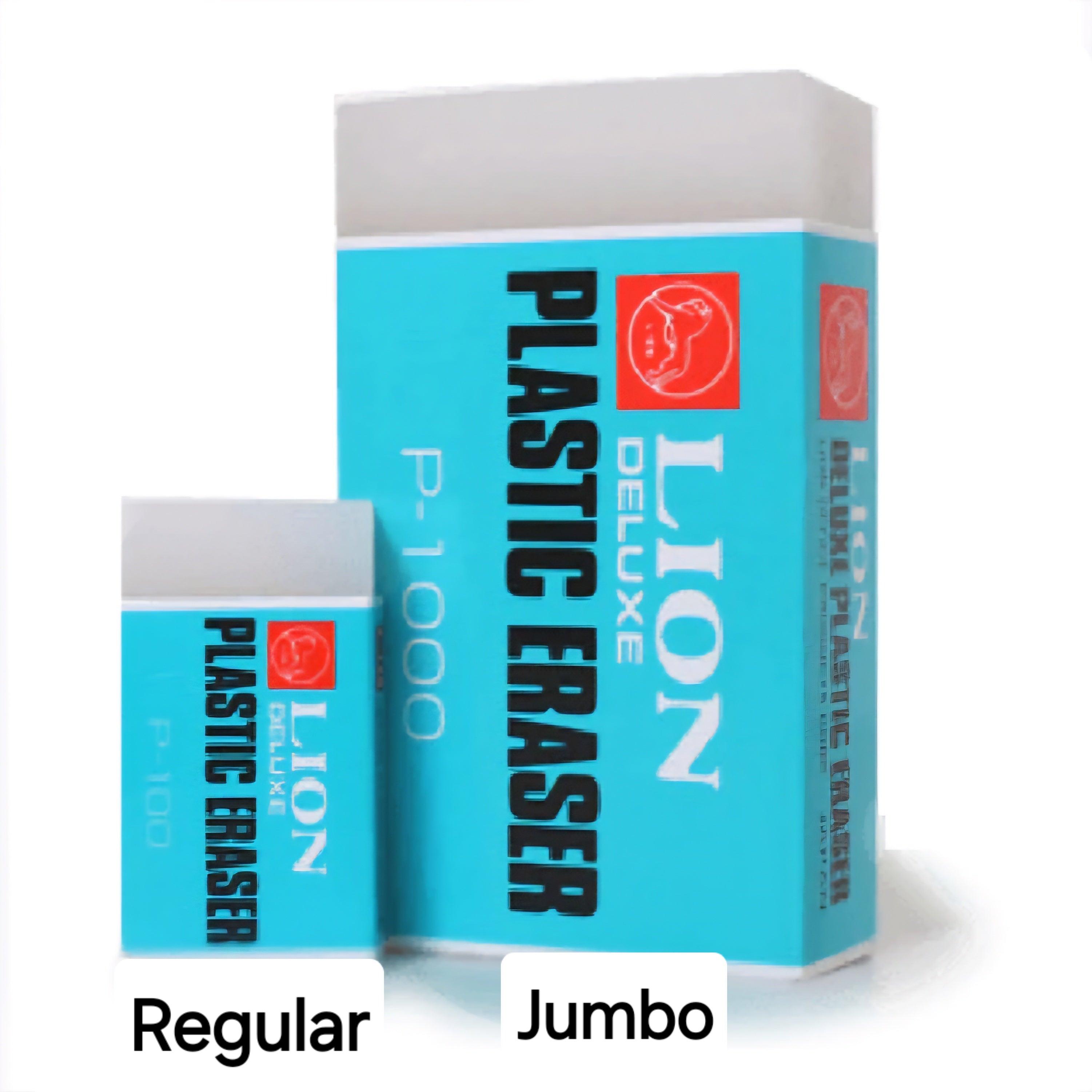 Lion Translucent White Big Plastic Eraser - Pepe Ganga Online ...