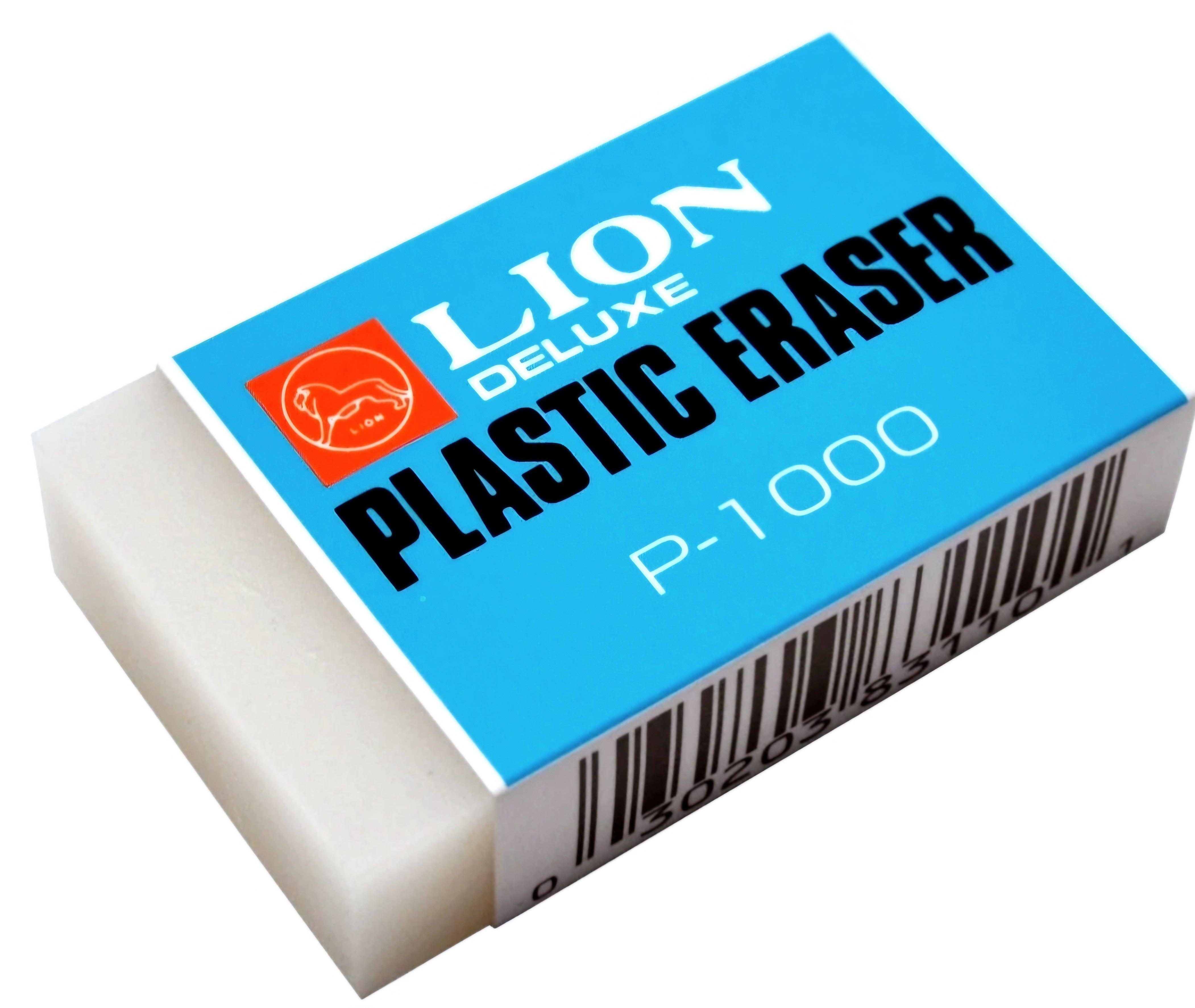 Lion Translucent White Big Plastic Eraser - Pepe Ganga Online ...