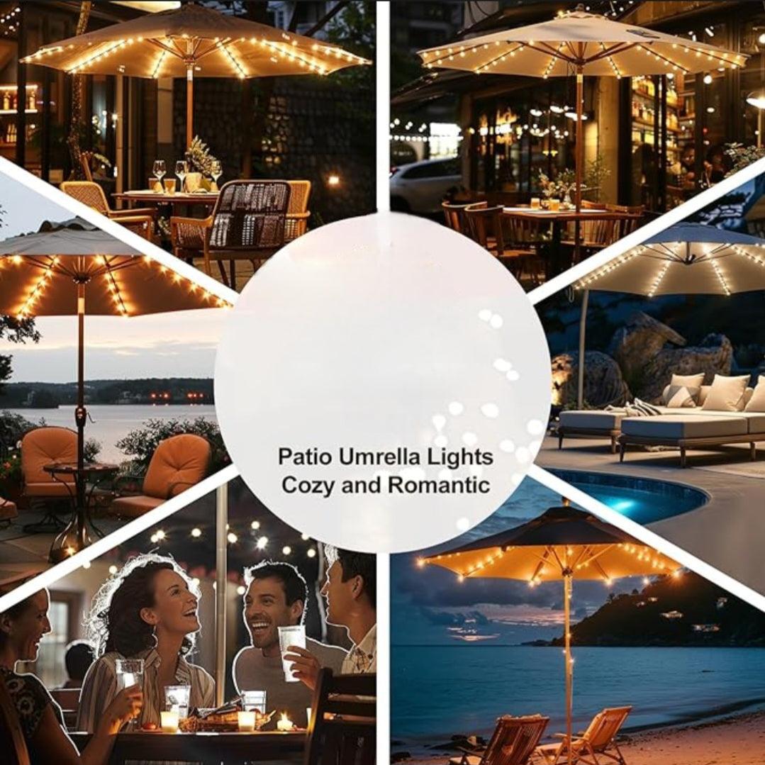 hang lights inside patio umbrella Pepe Ganga Online