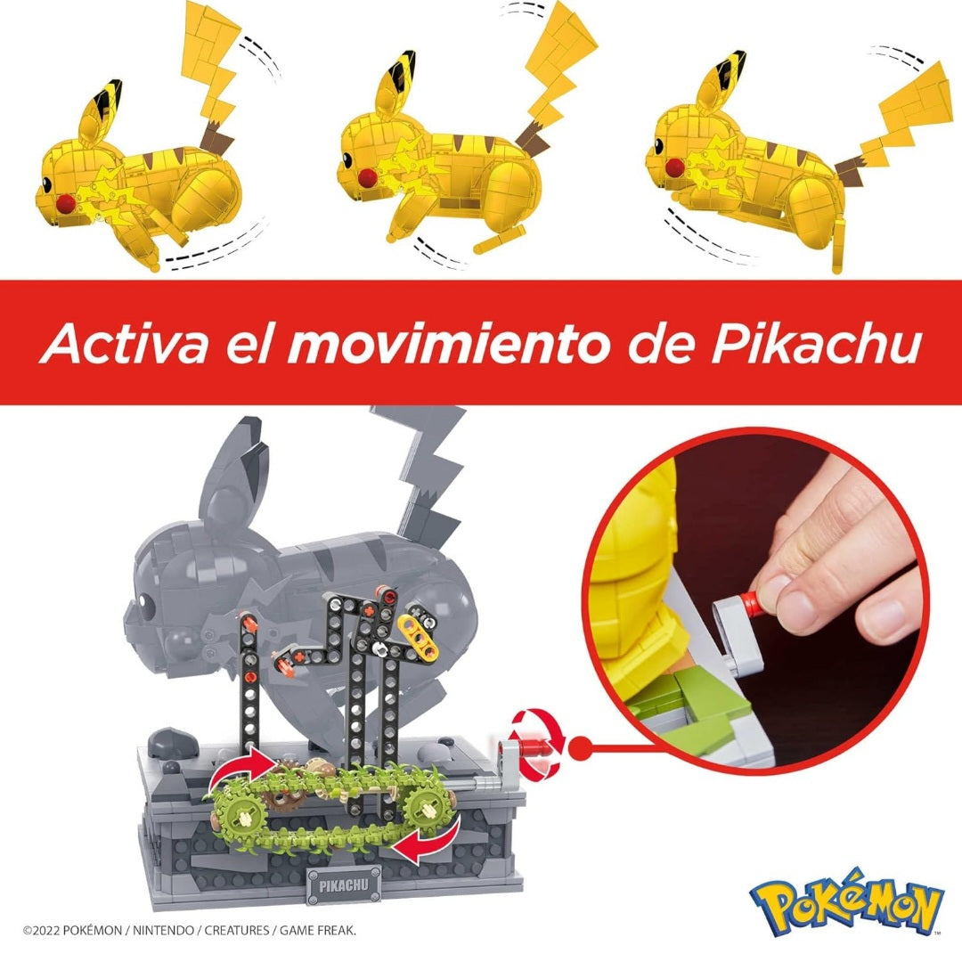 Mega Pokémon Building Toys Set Motion Pikachu Pepe Ganga Online