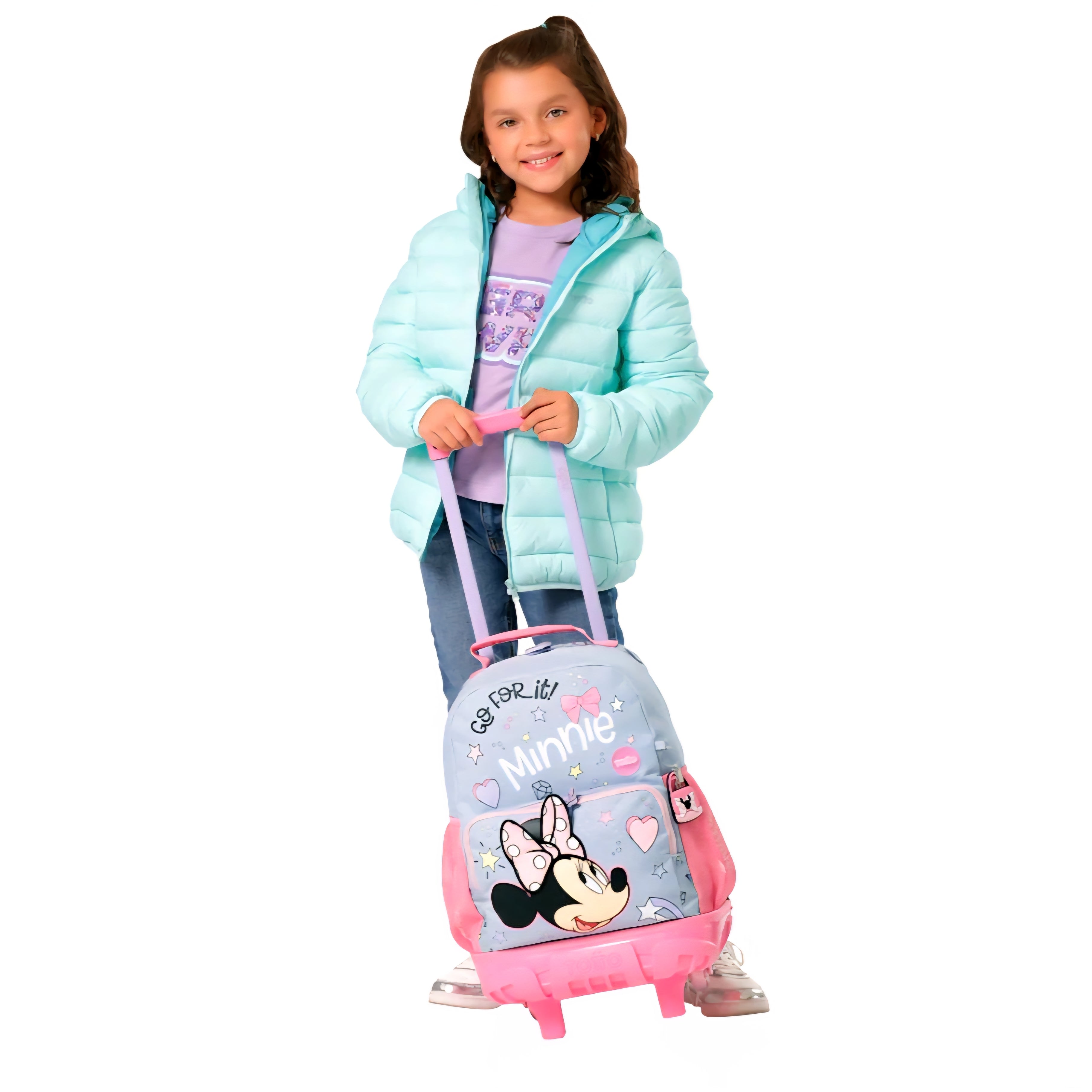 Totto Set de Bulto Morral Rue Bomper Lonchera Minnie M Pepe