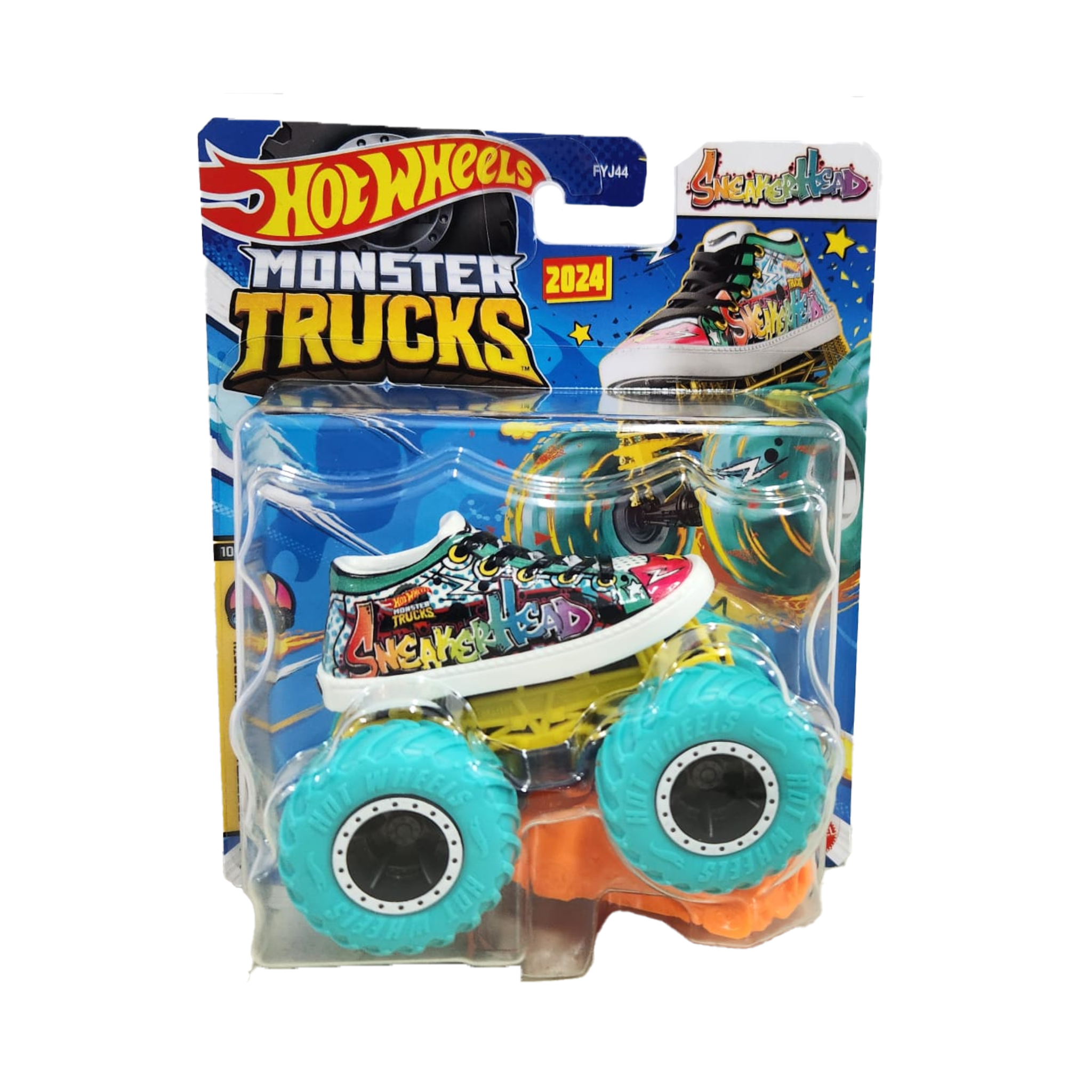 Hot Wheels Monster Trucks Sneakers Head