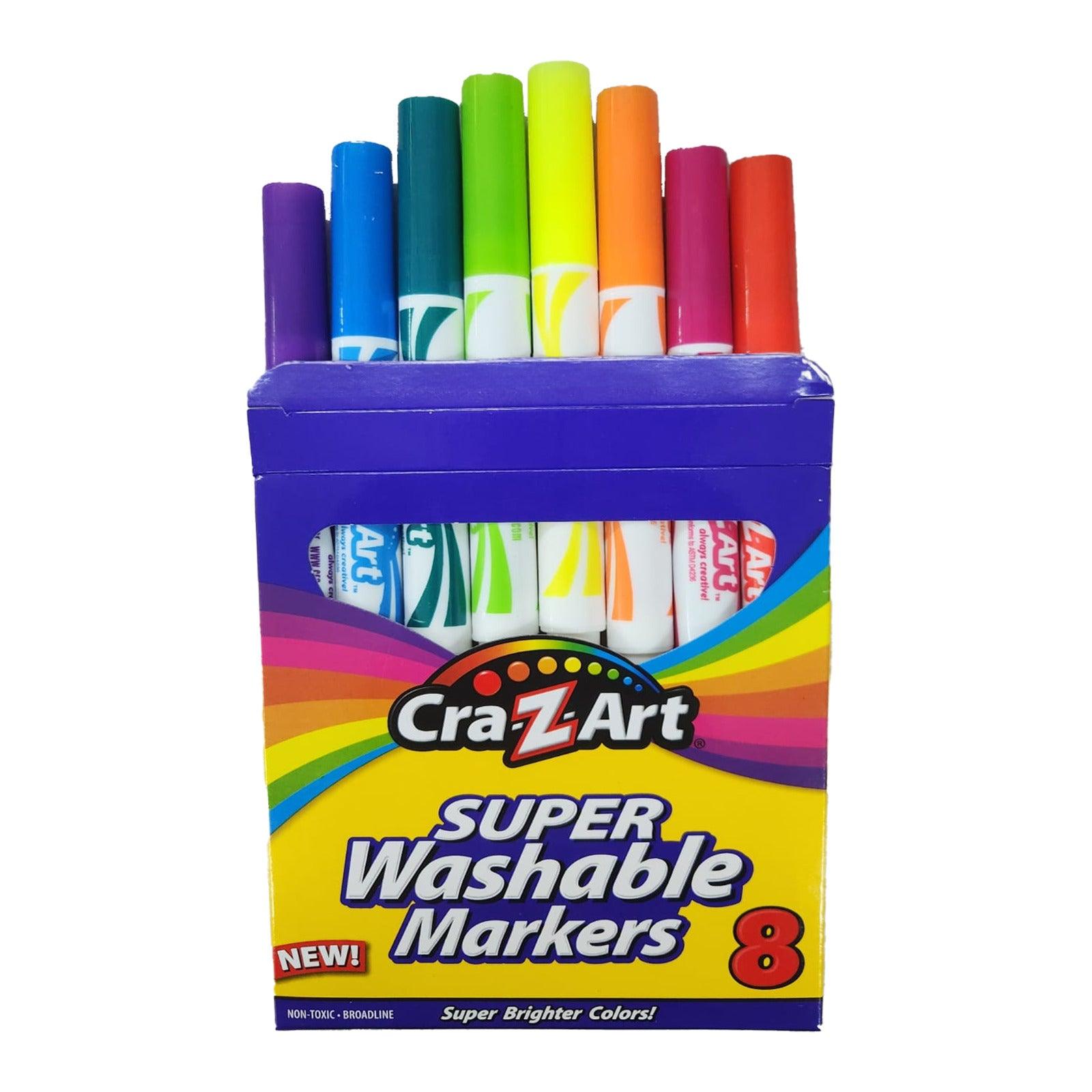 Cra-Z-Art - 8 Super Washable Markers | Pepe Ganga Online