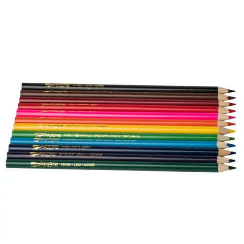 CraZArt 12 Colored Pencils Pepe Ganga Online Everything for the home