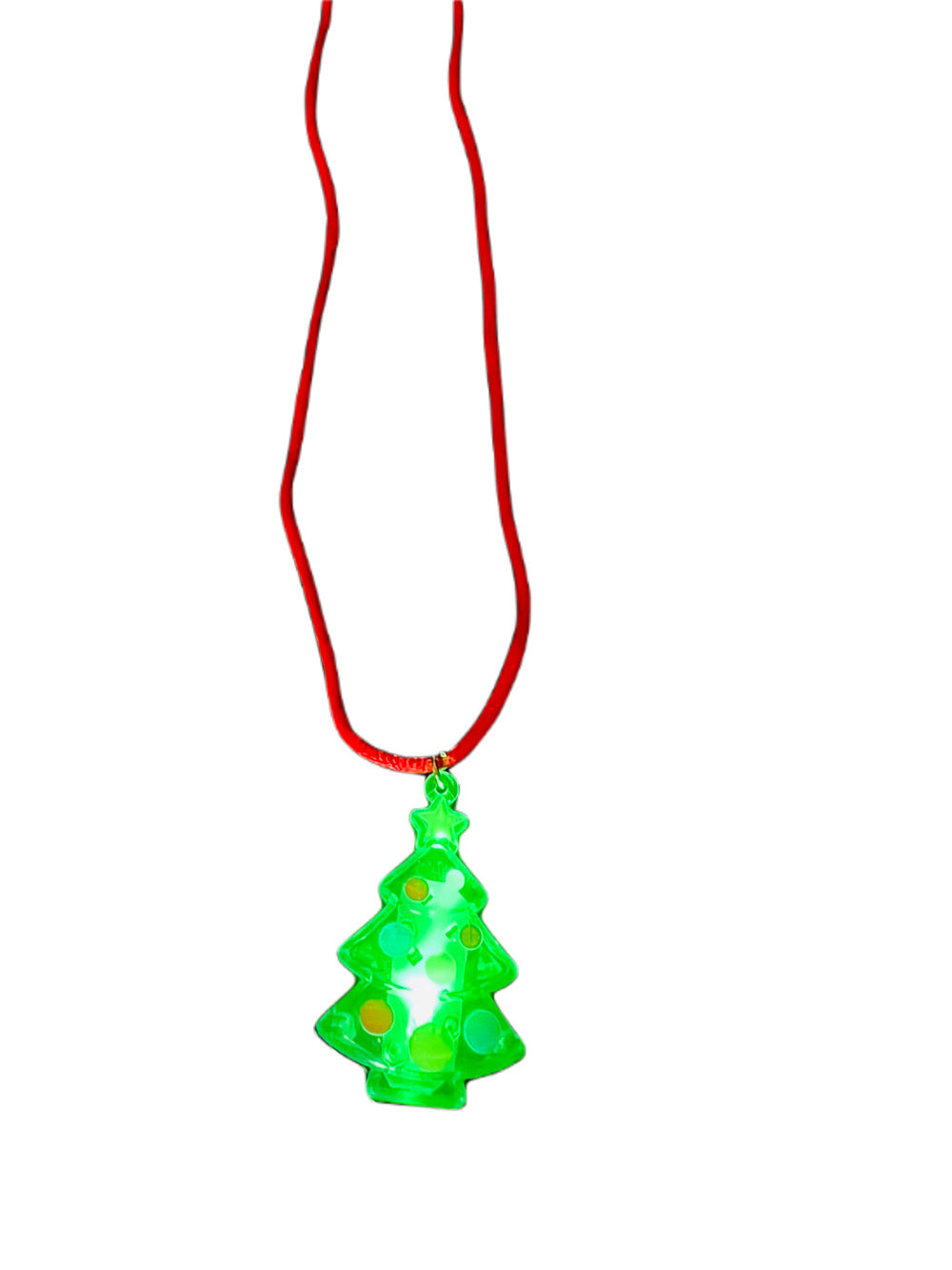 Novelties Lighted Christmas Necklaces with 3 Flashing Modes